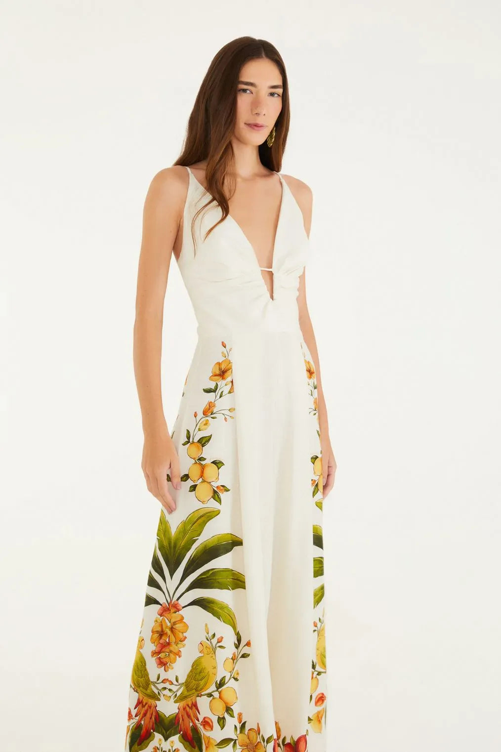 Macacão Estampado Bosque Chic