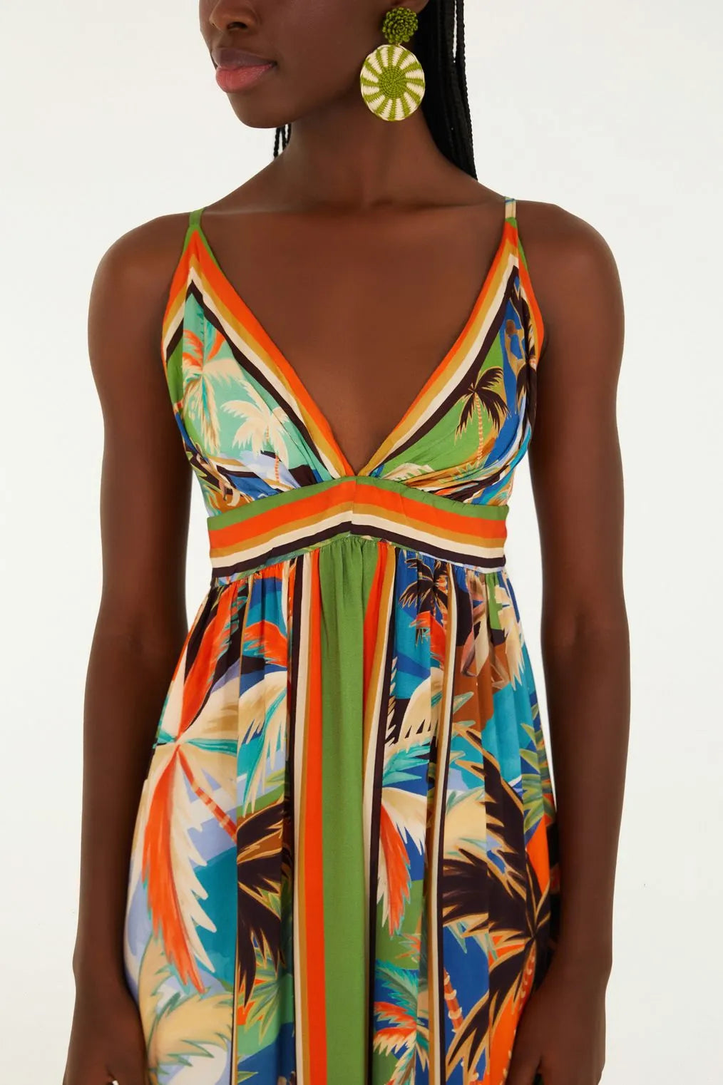 Vestido Lenço Estampado Bem Querer