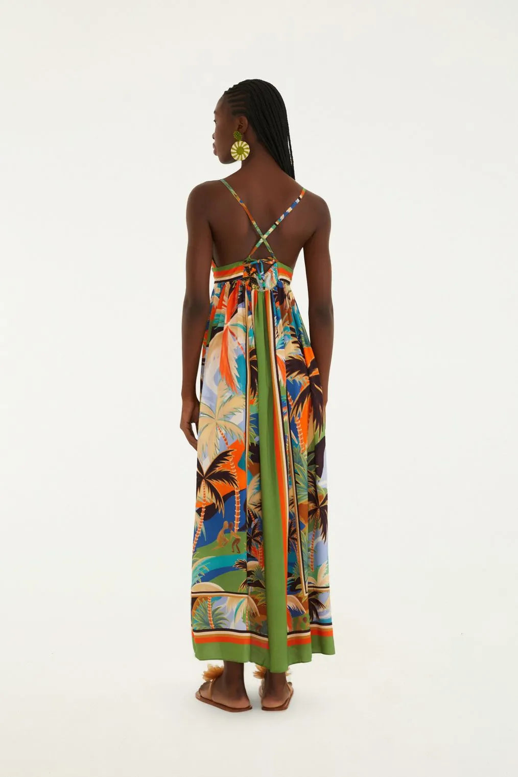 Vestido Lenço Estampado Bem Querer